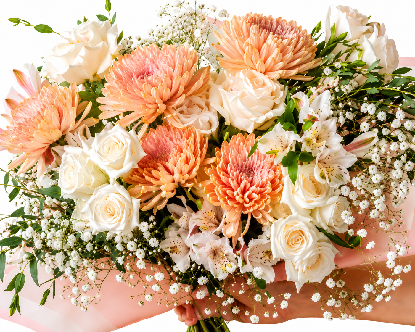 Champagne Garden Bouquet