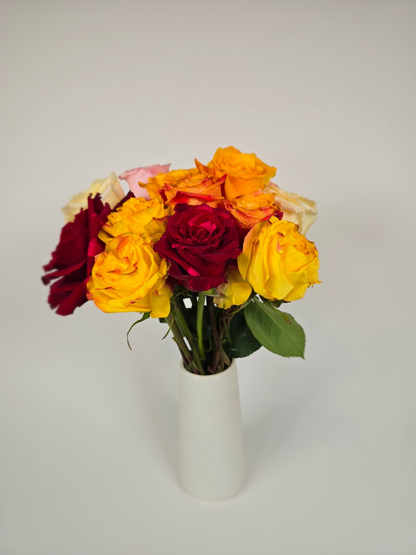Mixed Color Rose Box