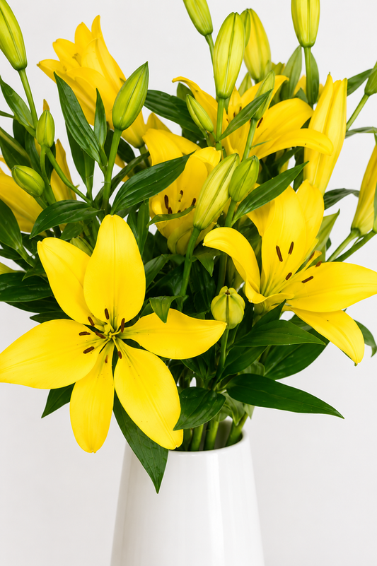 Yellow Lilies