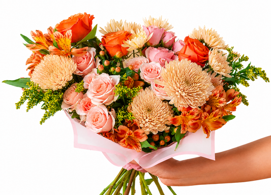 Autumn Blush Bouquet