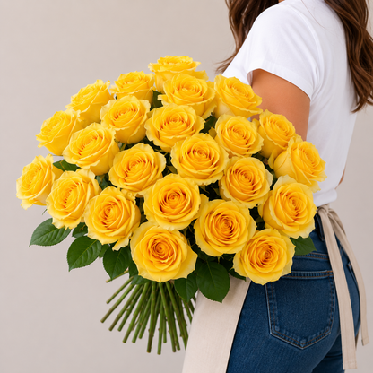 Yellow Rose Box