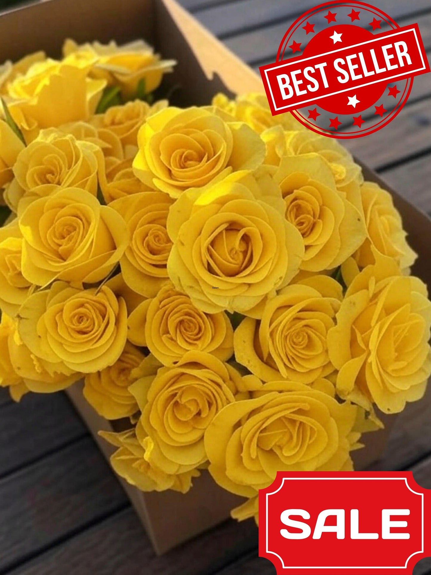 Yellow Rose Box