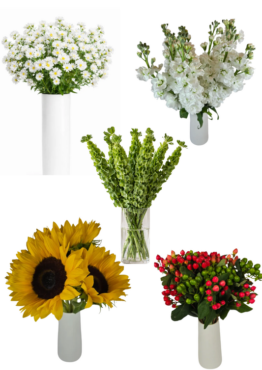 Make your own Flower Bar Combo box
