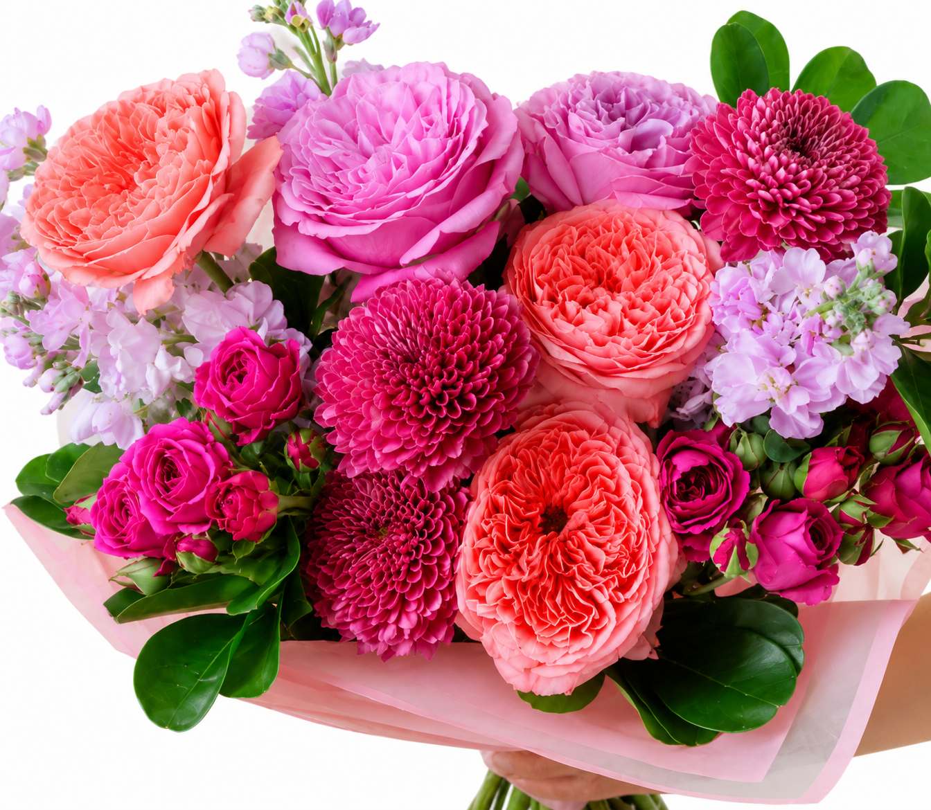 Cotton Candy Garden Bouquet