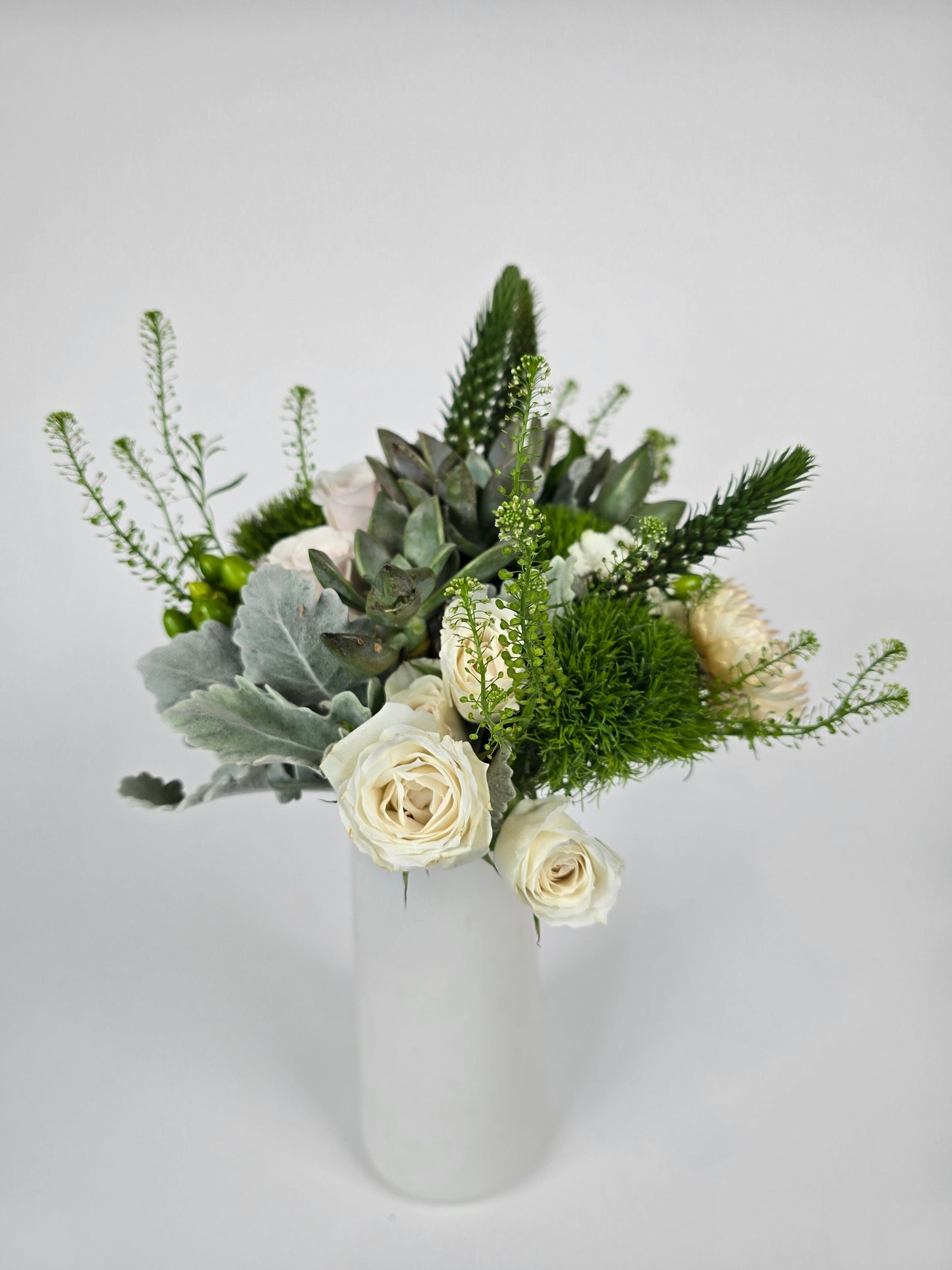 Emerald Whispers Mini Bouquets