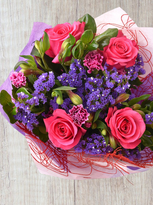 Fuchsia Mist Bouquets