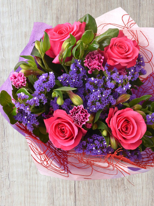 Fuchsia Mist Bouquets