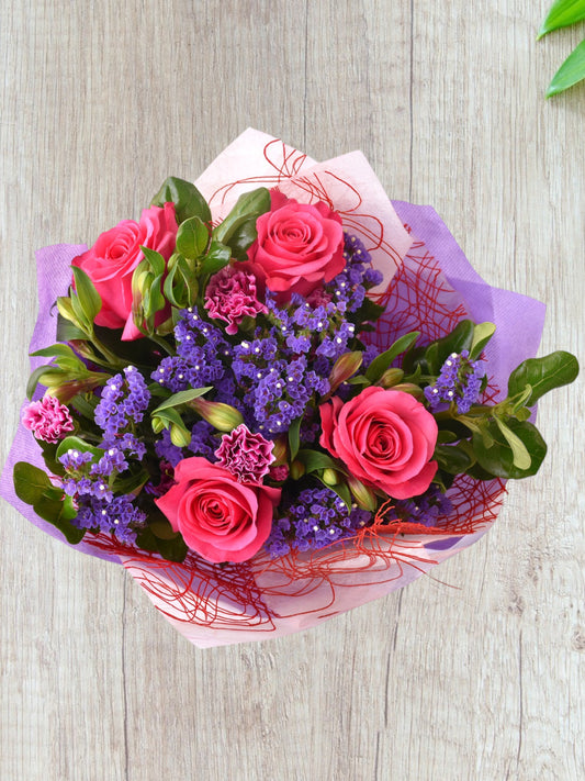 Fuchsia Mist Bouquets