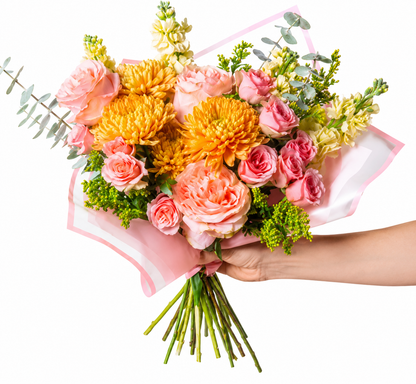 Golden Blush Bouquet