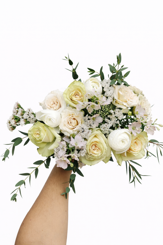 Ivory Whisper Garden Bouquets