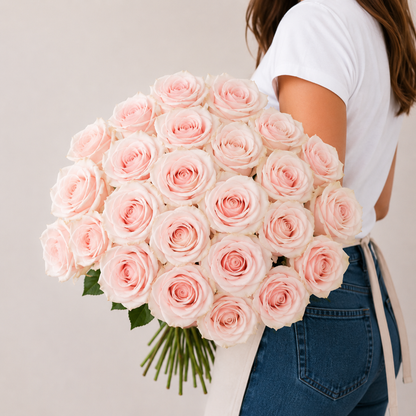 Light Pink Rose Box