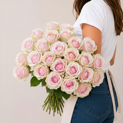 Light Pink Rose Box
