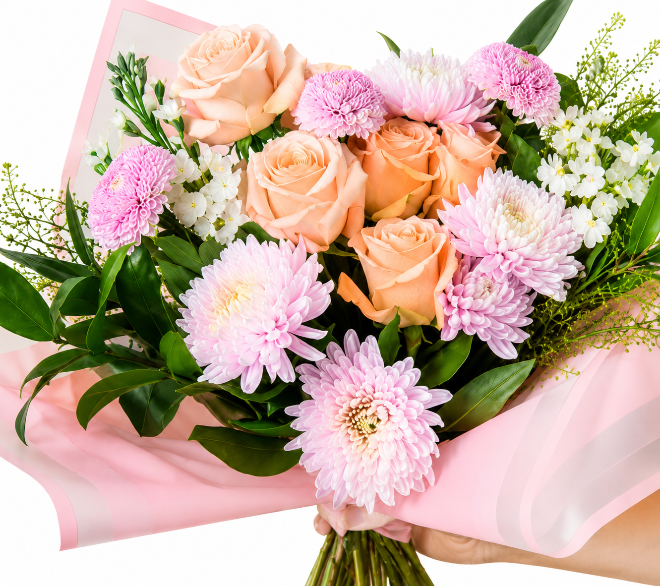 Peach Whisper Bouquet