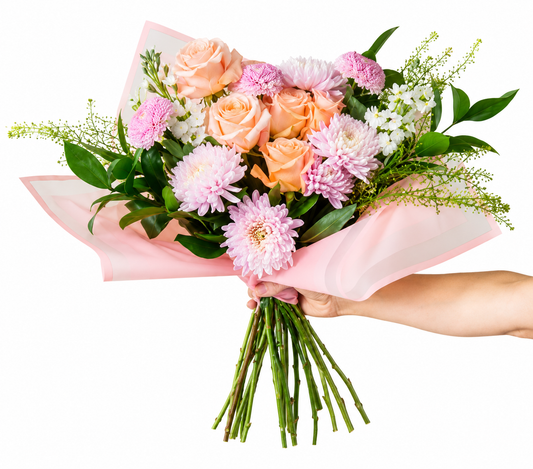 Peach Whisper Bouquet
