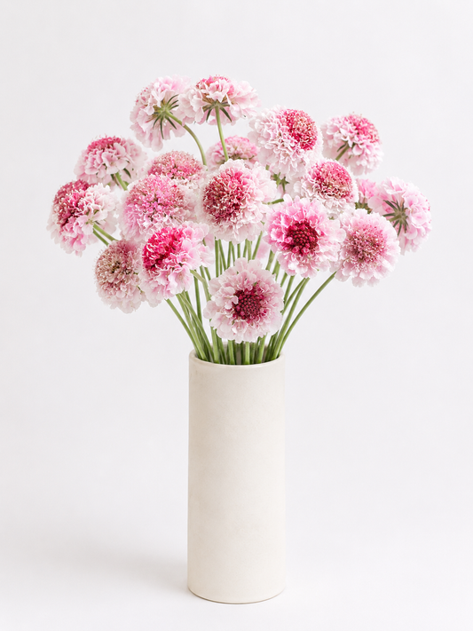 Pink Scabiosa