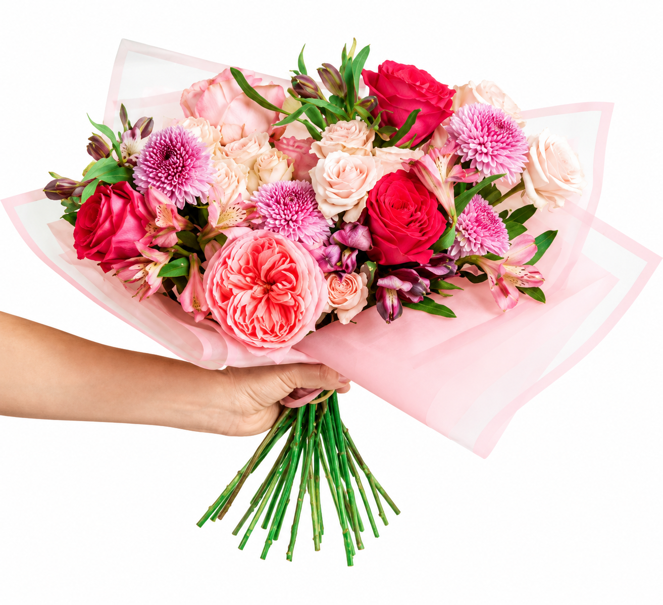 Ruby Blush Bouquet