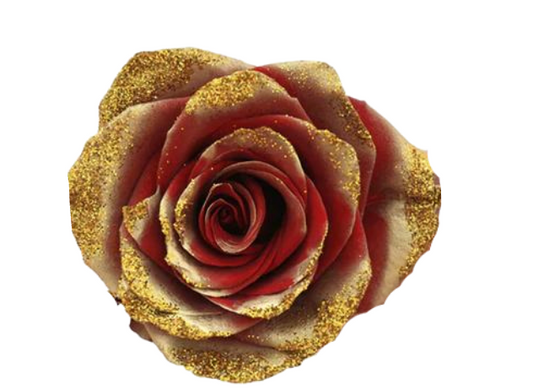 Santa’s Glitter Tinted Rose