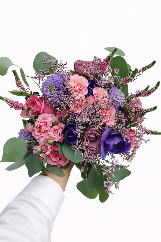 Violet Energy Bouquets
