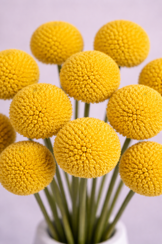 Yellow Craspedia Billy Balls