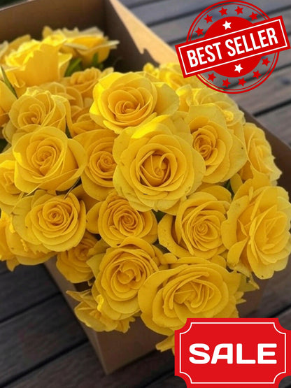 Yellow Rose Box