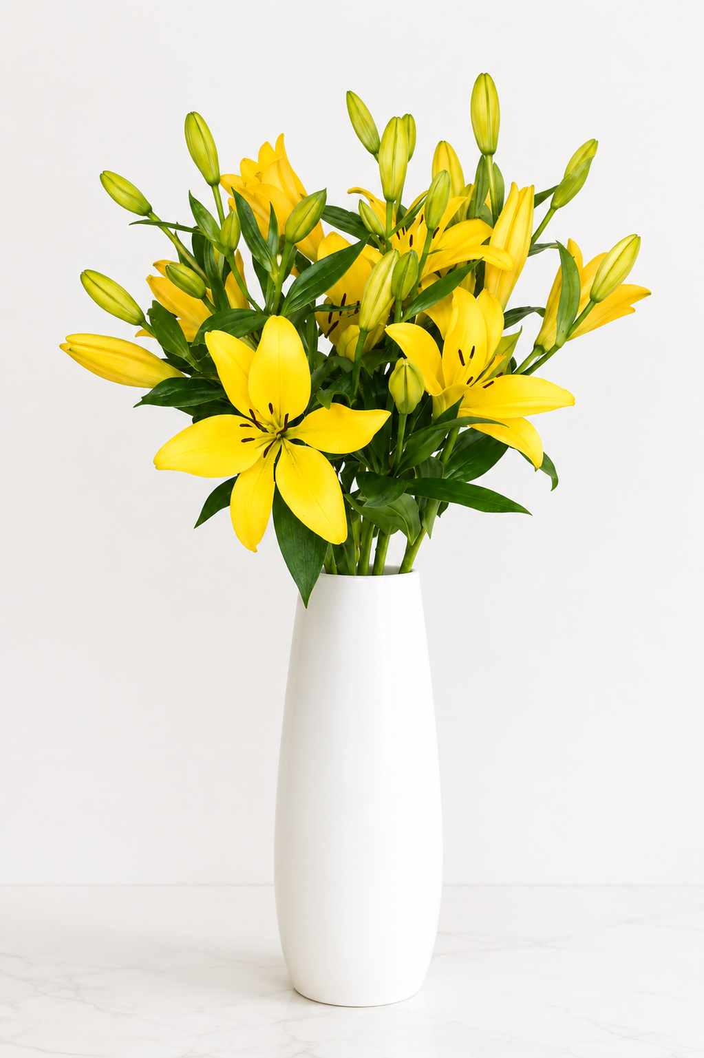 Yellow Lilies
