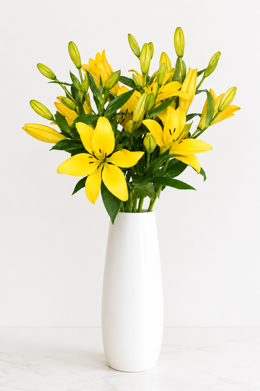 Yellow Lilies